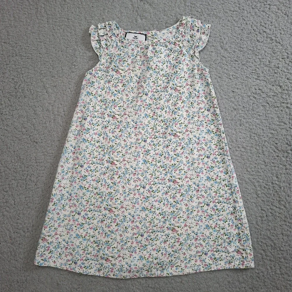Petite Plume Girl's Size 2  Twill Amelie Nightgown OR dress‎ ~ in Ditzy Floral